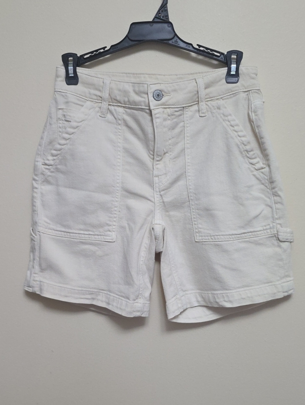 American Eagle Outfitters Off-White Utility Shorts
